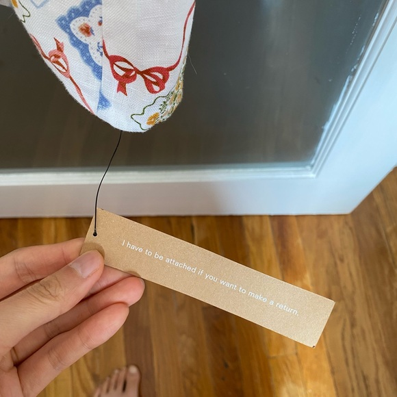 NWT Reformation Pierce Linen Dress Size 6 - Picture 5 of 10